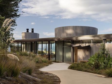 Residencia Moderna en Nueva Zelanda