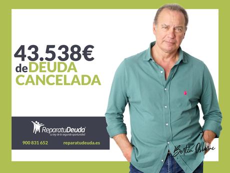 Repara tu Deuda cancela 43.538 € con deuda pública en Alicante con la Ley de la Segunda Oportunidad