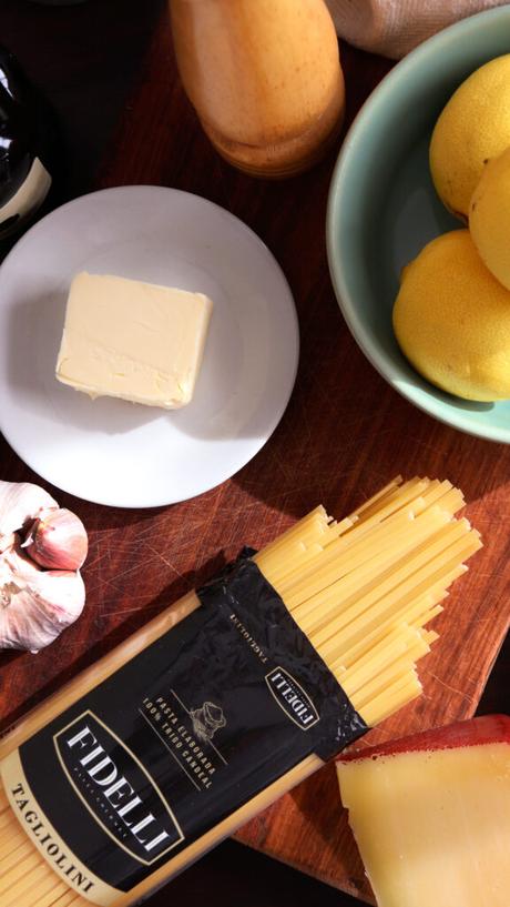 taglioini al limone pasta limon manteca