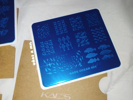 Placas de estampación KADS NAIL ART Placas de estampación KADS NAIL ART