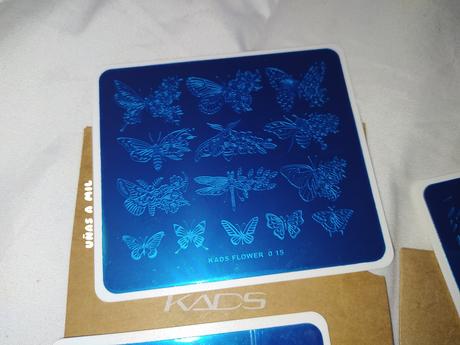 Placas de estampación KADS NAIL ART Placas de estampación KADS NAIL ART
