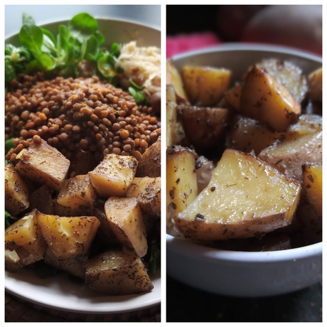 PATATAS ESPECIADAS ASADAS, EN OLLA LENTA