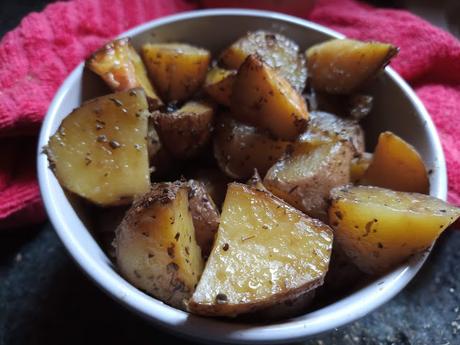 PATATAS ESPECIADAS ASADAS, EN OLLA LENTA