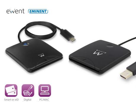 Ewent presenta los lectores de DNI para uso doméstico y empresarial