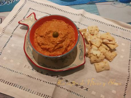 Paté de aceitunas y atún