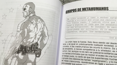 Fotos de los interiores de Superheroes INC 3ª ed