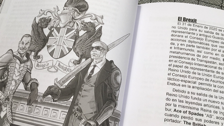 Fotos de los interiores de Superheroes INC 3ª ed