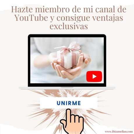 Hazte miembro de mi canal de YouTube