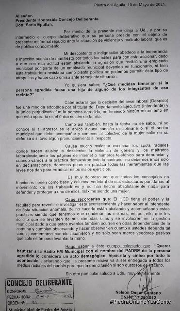 Repudio de Nelson Centeno al silencio de HCD sobre la violencia de género ocurrida en el gobierno del emepenista Julio Hernández