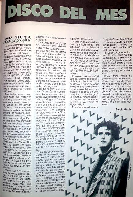 Soda Stereo - Doble Vida (1988)