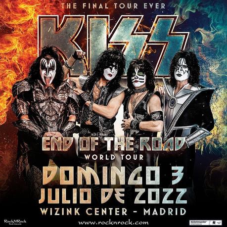 Kiss aplazan a 2022 sus conciertos de despedida en Barcelona y Madrid
