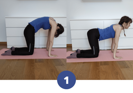 Rutina de ejercicios para empezar el día.