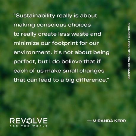 REVOLVE “TIENDA” | UNA NUEVA INICIATIVA DE SOSTENIBILIDAD
