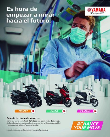 Yamaha mira hacia el futuro con su campaña de «nueva movilidad» realizada por La Bendita Agencia