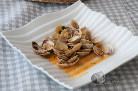 Almejas a la marinera Almejas a la marinera