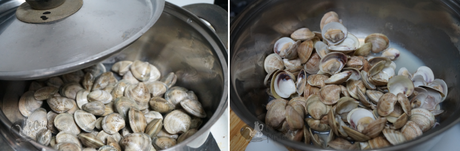 Almejas a la marinera Almejas a la marinera