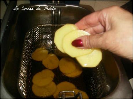Salmón al horno, sobre una rica cama