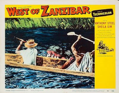 AL OESTE DE ZANZÍBAR (WEST OF ZANZIBAR) (Aventuras, 1954) Gran Bretaña