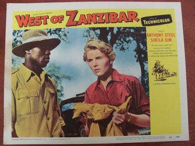 AL OESTE DE ZANZÍBAR (WEST OF ZANZIBAR) (Aventuras, 1954) Gran Bretaña
