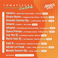 Programación completa Tomavistas Extra 2021