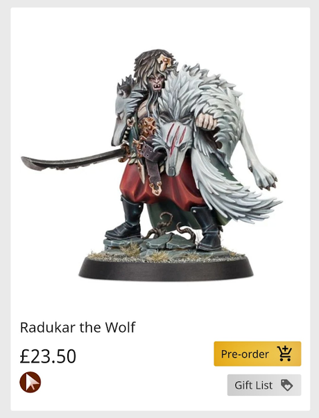 Disparate de precio para La Corte de Radukar en la web de GW