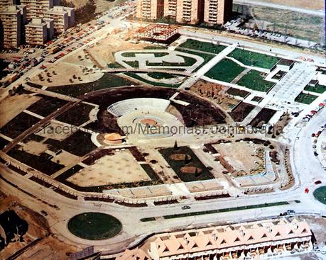 Parque de la Paz recién inaugurado en 1991