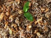 Mejaddara(arroz lentejas receta árabe)