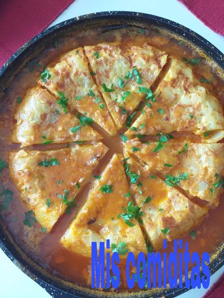 TORTILLA EN SALSA TORTILLA EN SALSA