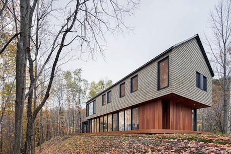 Casa Minimalista y Tradicional en Canada