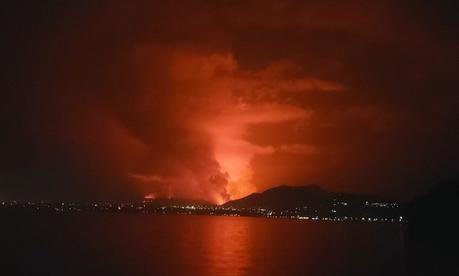 Evacuación en el Congo por erupción de volcán