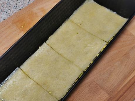 Baklava, un postre turco tradicional Baklava, un postre turco tradicional