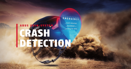 ABUS QUIN el casco que detecta accidentes.