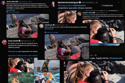 La tragedia de Gaza y el abrazo de Luna en la crisis de Ceuta. La tragedia de Gaza y el abrazo de Luna en la crisis de Ceuta.