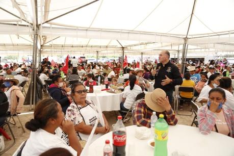 Galindo realiza intensa campaña en la delegación de Bocas