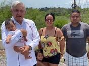 López Obrador visita Huasteca Potosina para supervisar carreteras
