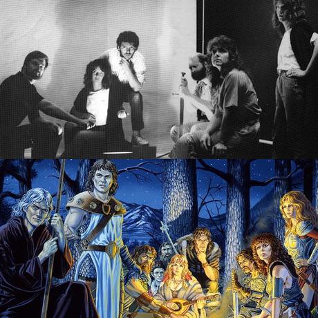 Los modelos para la ilustración de Tales of the Lance