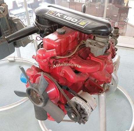 El Opel K 180 no tuvo un motor Chevrolet de 6 cilindros cortado