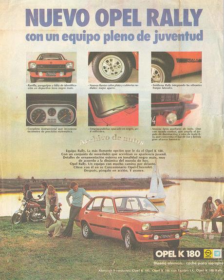 El Opel K 180 no tuvo un motor Chevrolet de 6 cilindros cortado