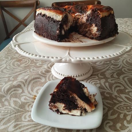 CHEESECAKE BROWNIE KETO