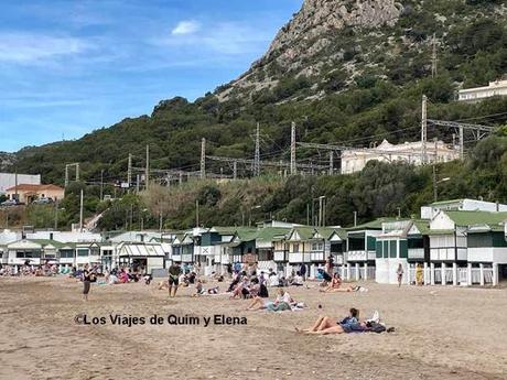 Panorámica de la playa