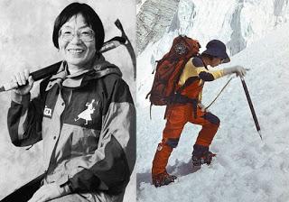 Junko Tabei. Primera mujer en ascender el Everest