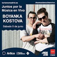 Concierto de Boyanka Kostova en Café la Palma