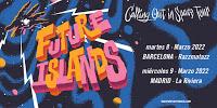 Conciertos de Future Islands en 2022 en España