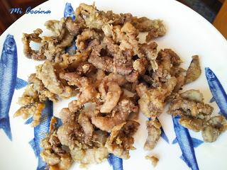 FRITURA DE HUEVAS Y LETONES DE BOQUERONES DE MÁLAGA FRITURA DE HUEVAS Y LETONES DE BOQUERONES DE MÁLAGA
