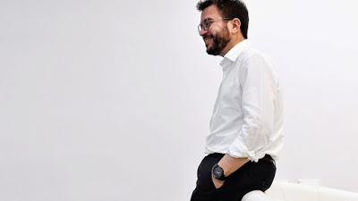 Pere Aragonès, president de la Generalitat con los votos de ERC, Junts y la CUP.