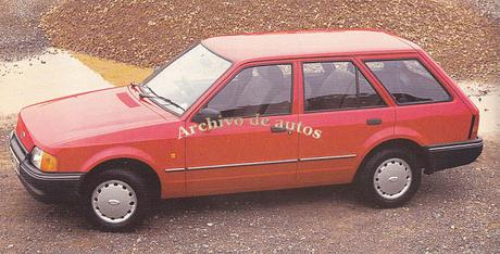 Ford Escort Estate, las rurales del año 1988 del mercado británico