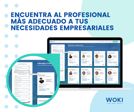 Nace Woki, la 1ªplataforma online de habla hispanapara contratar consultores empresariales