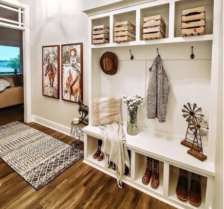 Vestibulos en Estilo Rustico