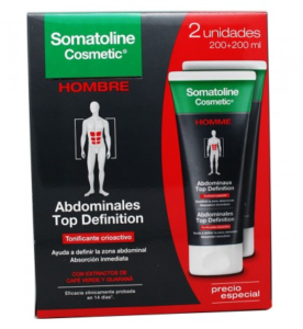 Somatoline Cosmetic Hombre Abdominales Top Definition 200ml + 200ml Oferta