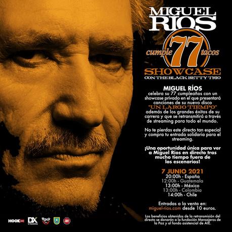 Miguel Ríos: streaming por su 77 cumpleaños
